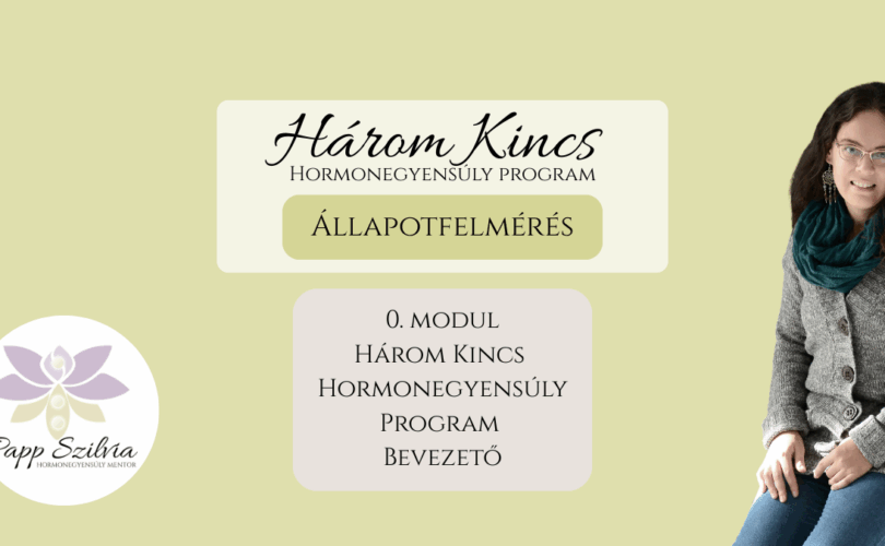 Három Kincs Hormonegyensúly Program Állapotfelmérés