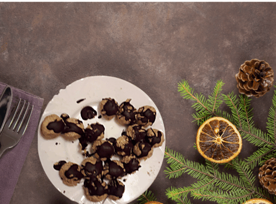 Aszalt szilvás gesztenyegolyó